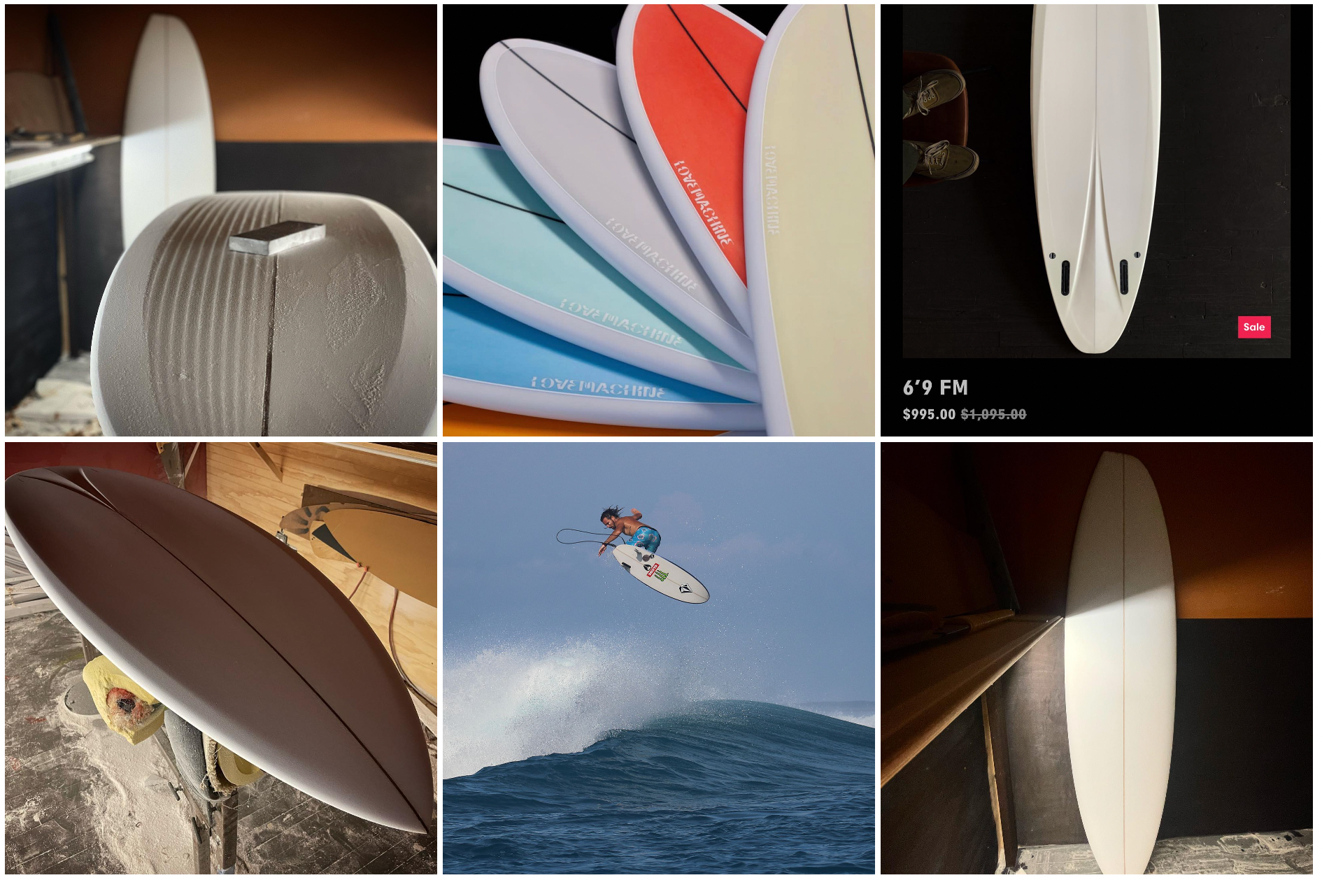 LOVEMACHINE SURFBOARDS LOVEMACHINE SURFBOARDS